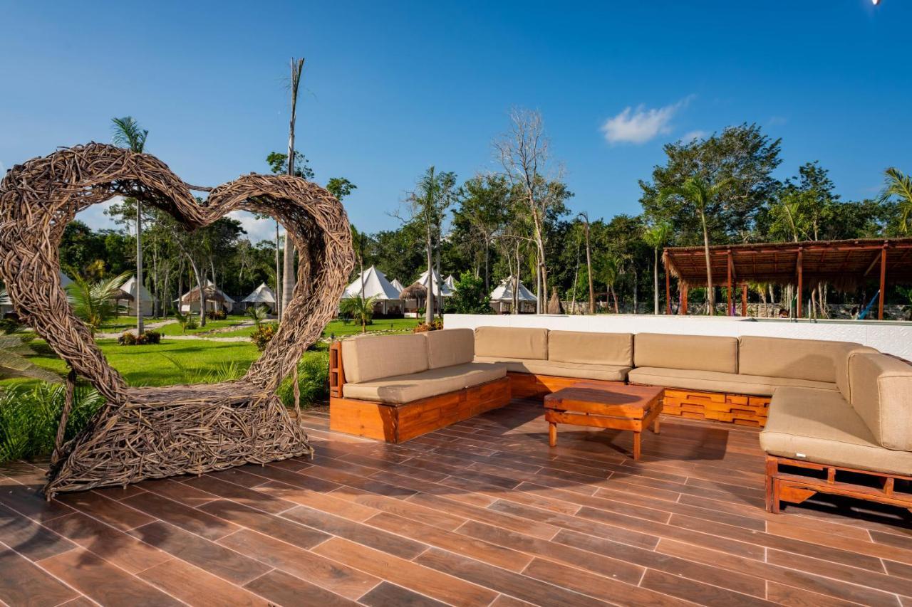 Xakluum Eco Glampings Hotel Puerto Morelos Exterior foto