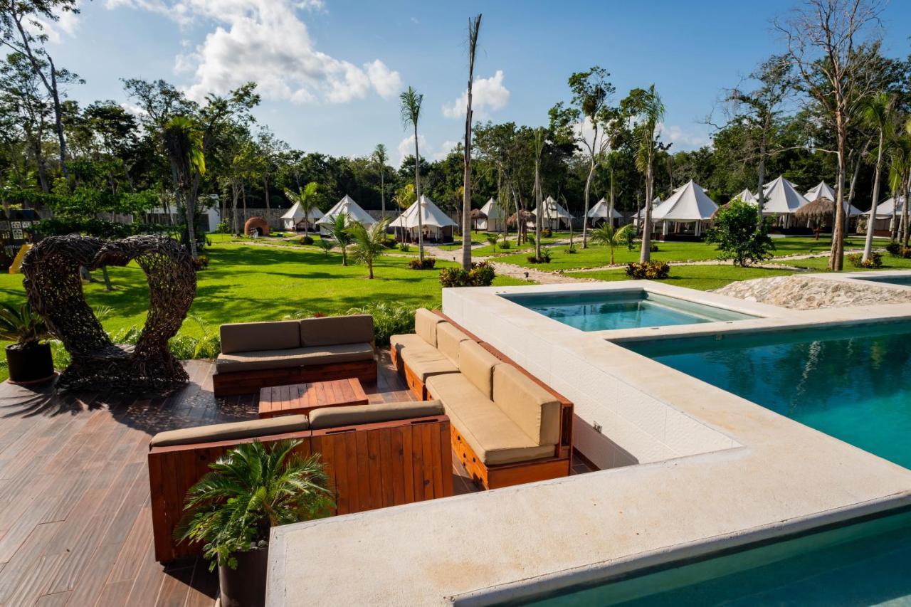 Xakluum Eco Glampings Hotel Puerto Morelos Exterior foto